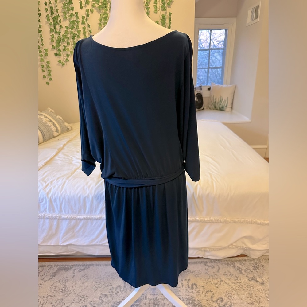 Blue dress